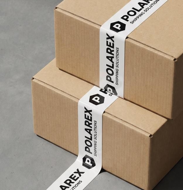 Polarex – custom printed PP packaging tape with logo